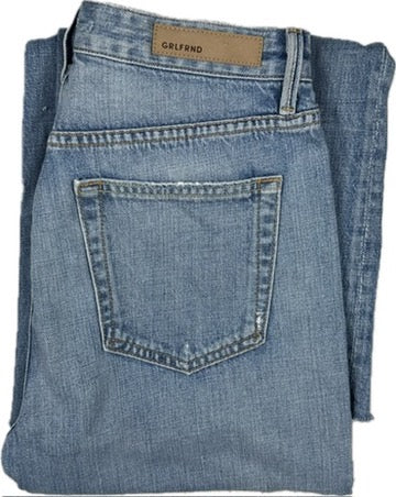 GRLFRND 'Carla' High Rise Bell Jeans -Size 28