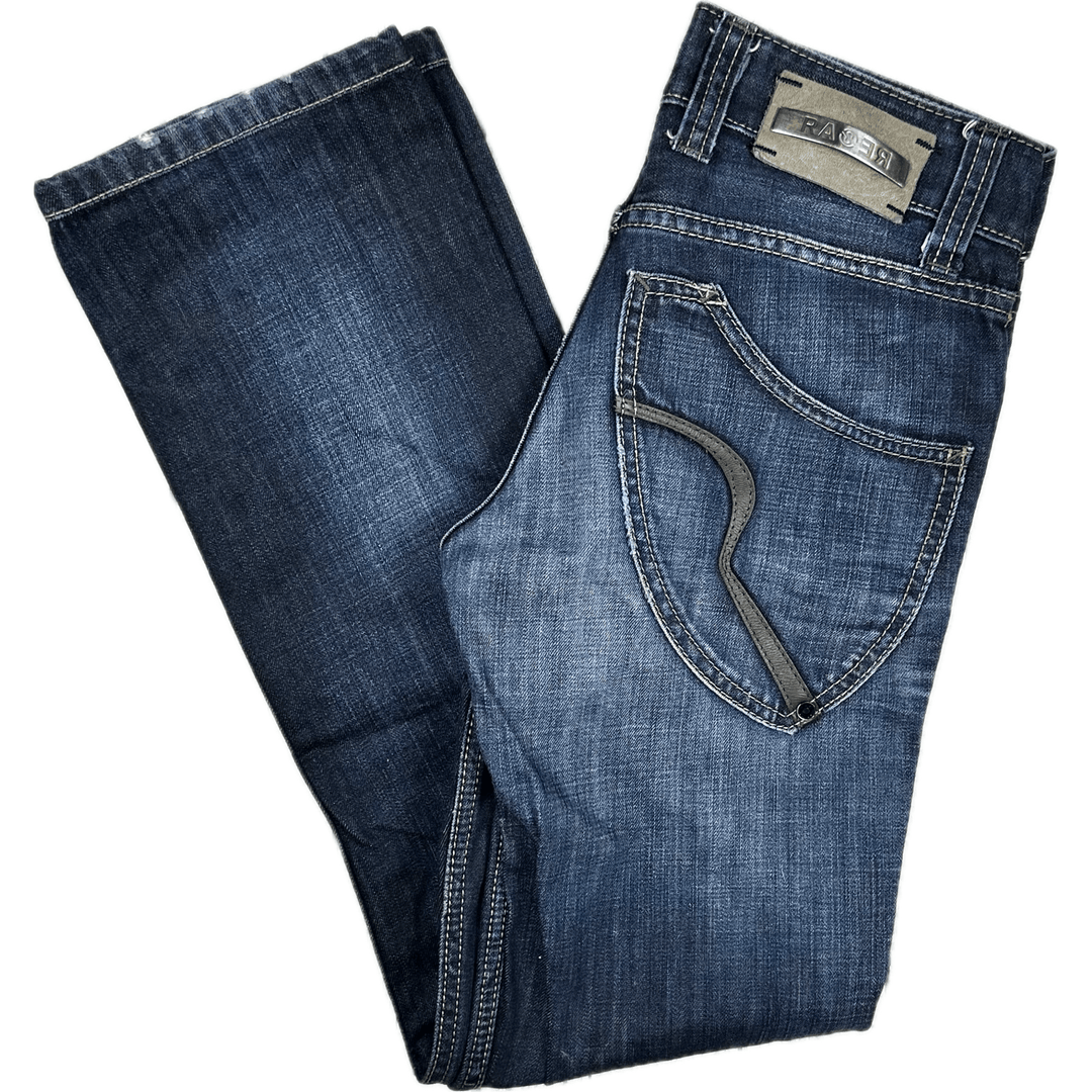 RA-RE Rag Recycle Mens Italian 'Kim' Straight Jeans - Size 28 - Jean Pool