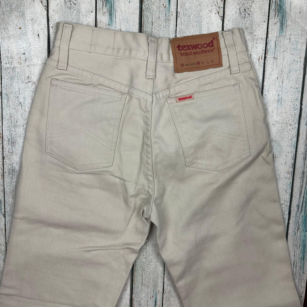 Genuine 1970's USA Vintage Flares by Texwood -HTF - Jean Pool