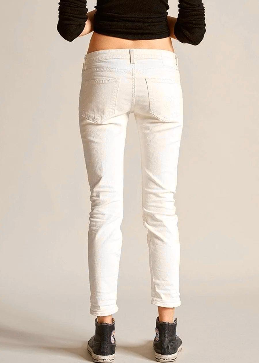 NEW - J Brand Womens 'Inez' Cream Crop Chino -Size 26 - Jean Pool