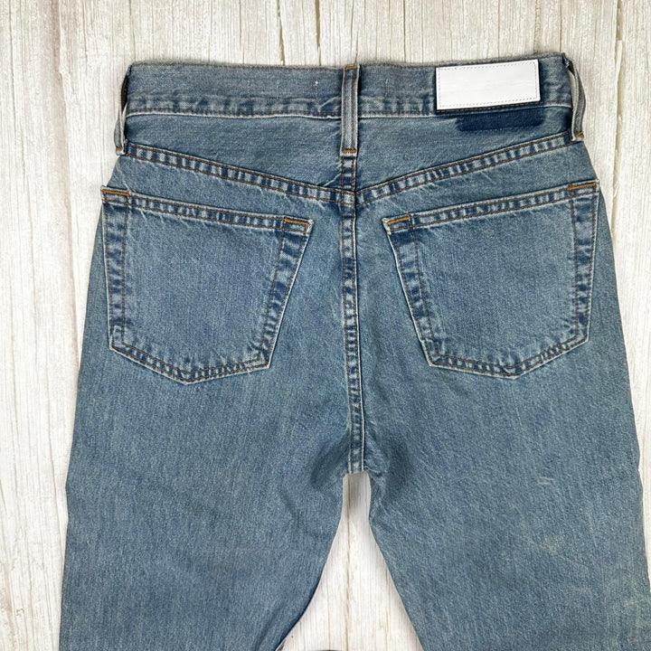 RE/DONE Tapered Zip Ankle Jeans - Size 25 - Jean Pool