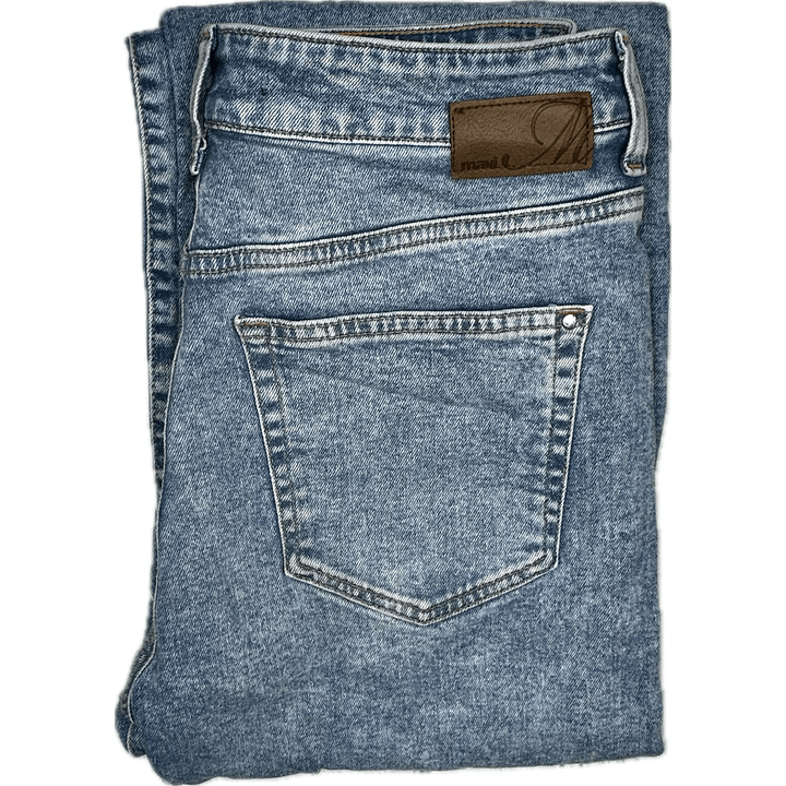 Mavi Jeans 'Victoria' Organic Blue Wide Leg Jeans -Size 26 - Jean Pool