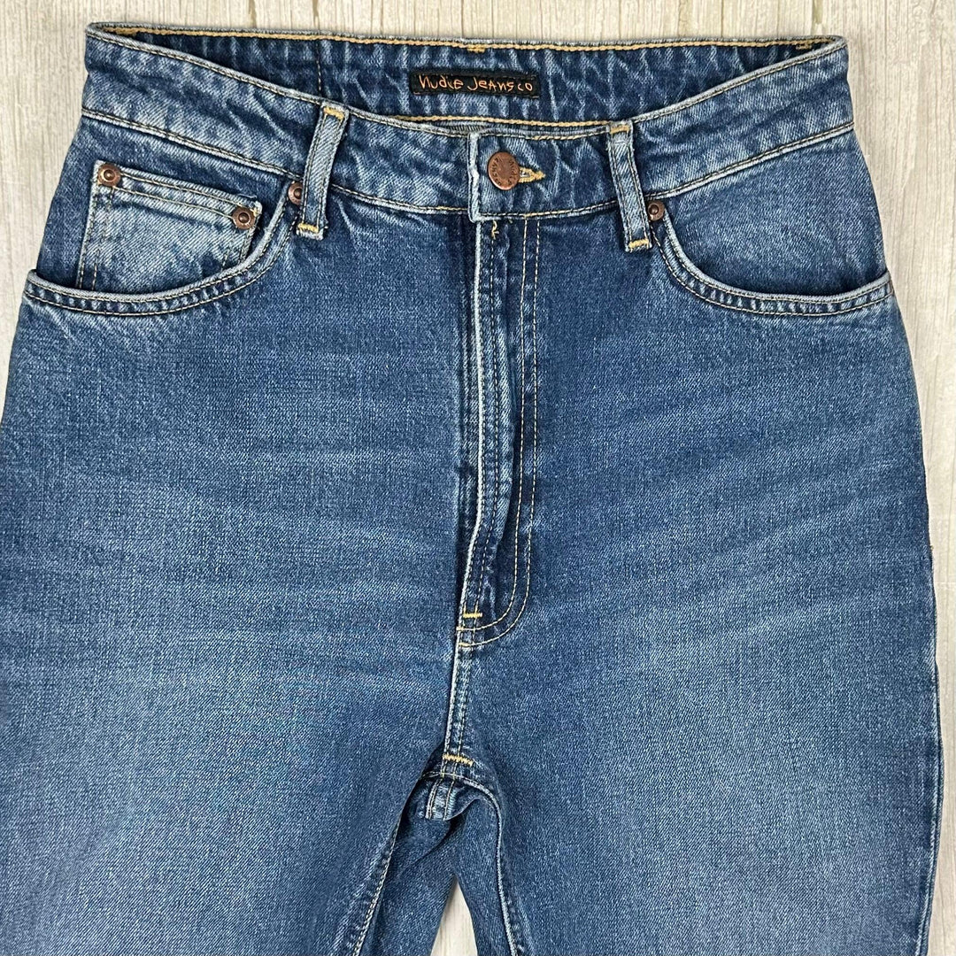Nudie Jeans Co. 'Rowdy Ruth' French Blue Wash Jeans - Size 28