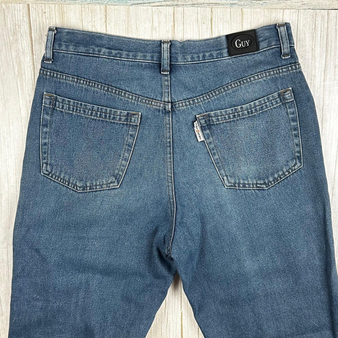Guy Laroche Vintage 1980's Straight Denim Jeans - Size 32