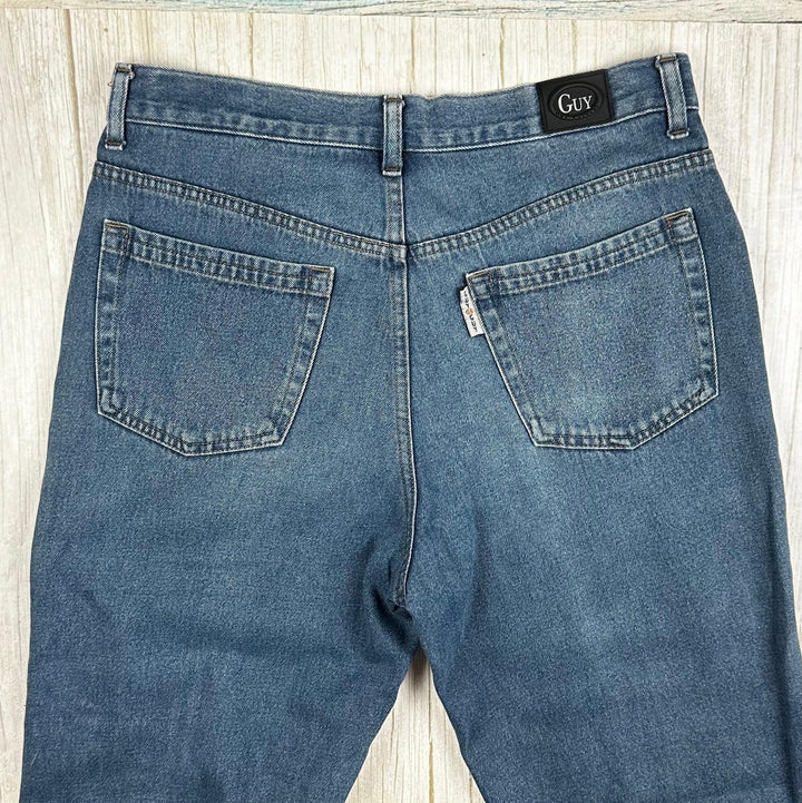 Guy Laroche Vintage 1980's Straight Denim Jeans - Size 32