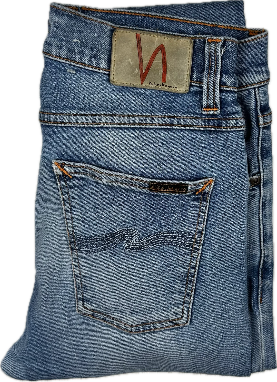 Nudie 'Lean Dean' Indigo Spirit Organic Cotton Jeans- Size 29/30