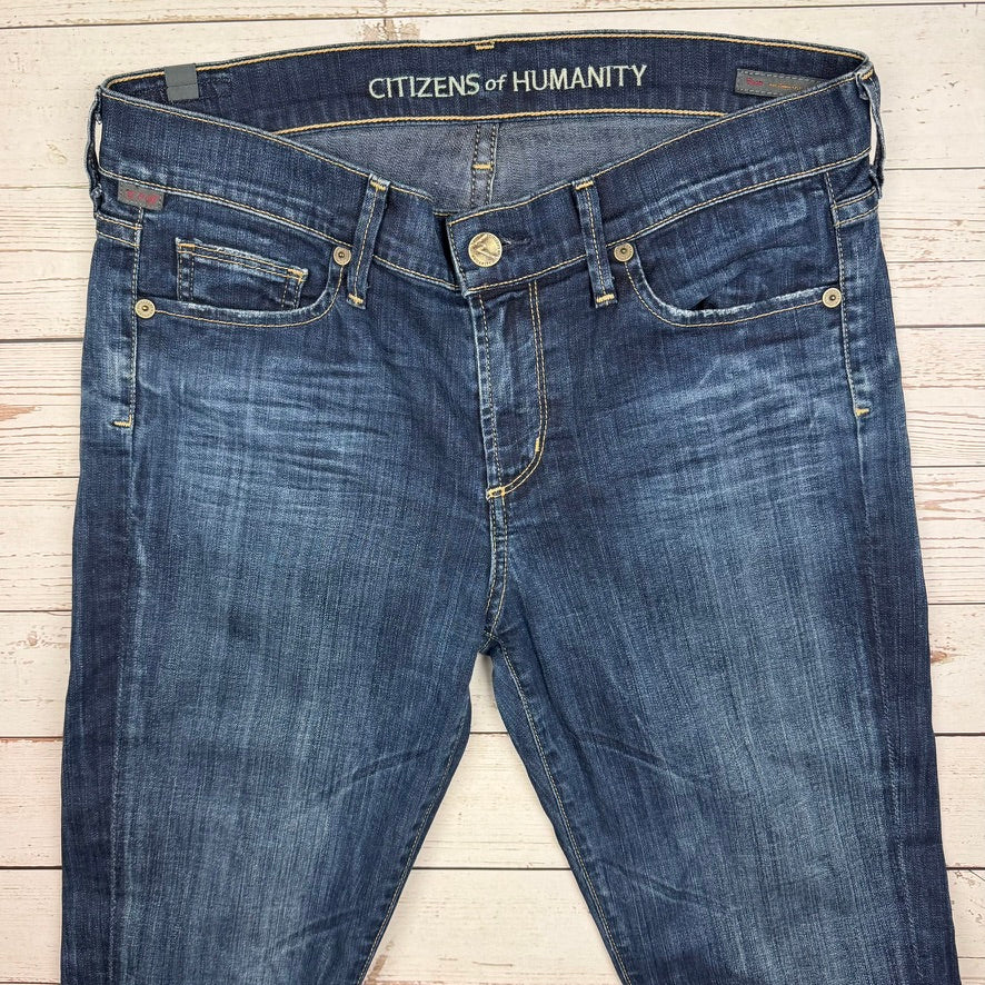 Citizens of Humanity 'Elson' Mid Rise Straight Jeans - Size 28
