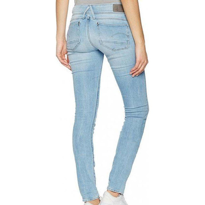 G Star RAW Womens 'Lynn Mid Skinny' Distressed Jeans -Size 29 - Jean Pool