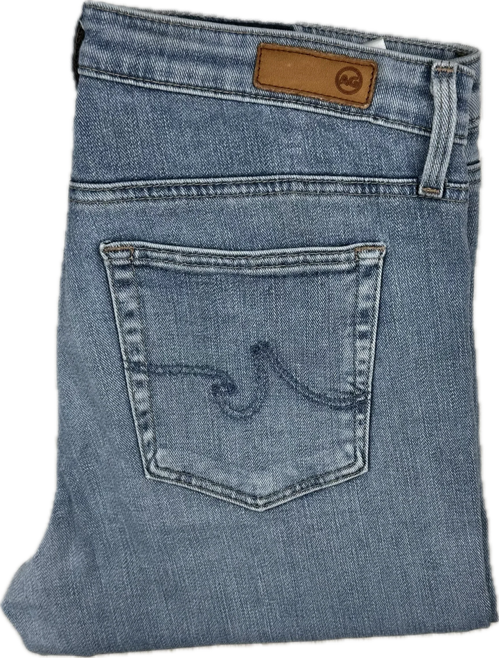 AG Adriano Goldschmied 'the Prima Crop' Mid Rise Cigarette Jeans- Size 28R