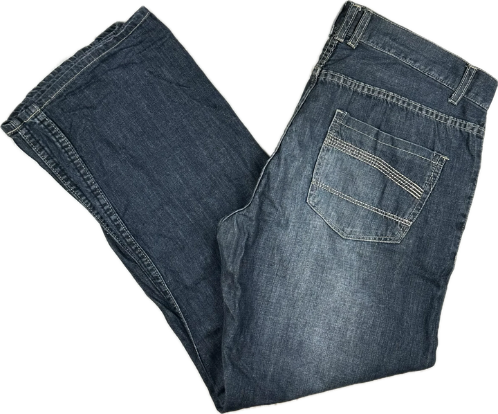 Shane Warne Spinners - Mens Classic Denim Jeans -Size 92