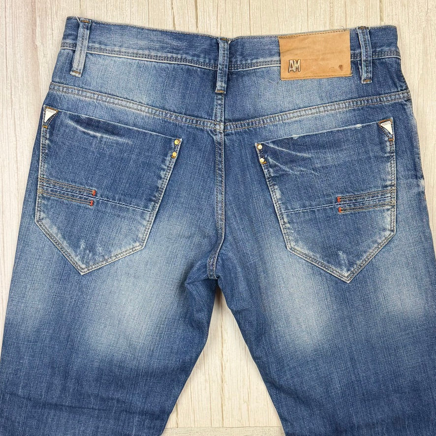 Anthony Morato Italian Mens Low 'Ditto' Jeans -Size 32R