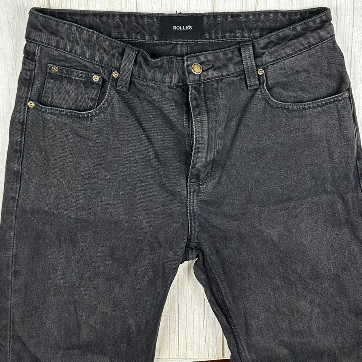 ROLLAS Mens 'Relaxo' Loose Fit Crop Jeans - Size 32"