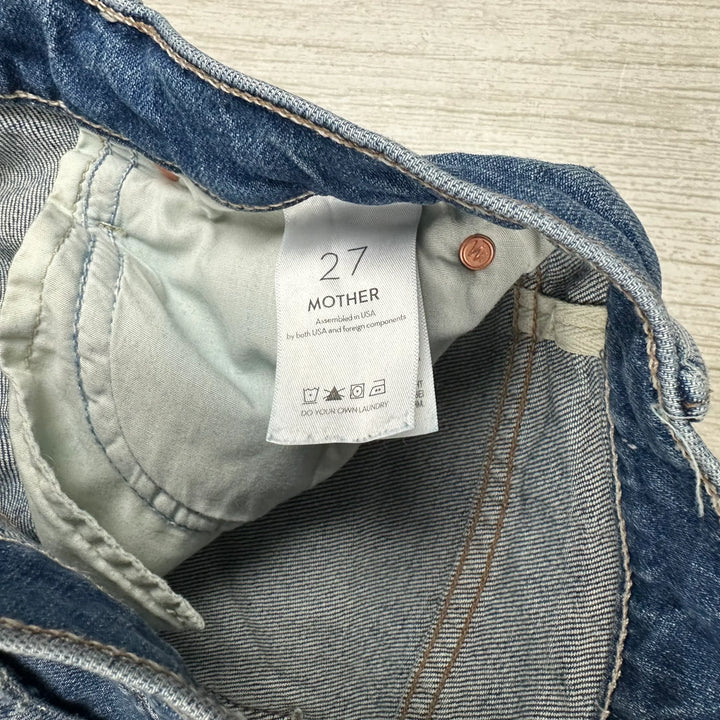 Mother "High Waisted Smokin' Double Heel" Flare Jeans - Size 27