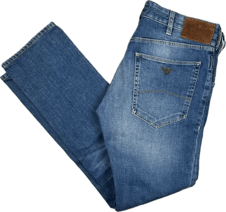 Armani Jeans Mens J23 Slim Jeans  -Size 30