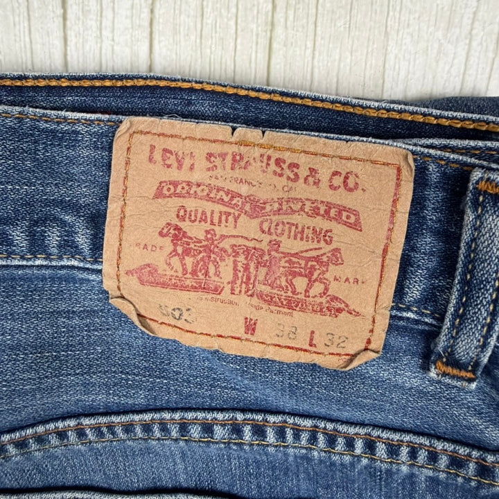 Mens Levis Bootcut 503 Denim Jeans - Size 38R