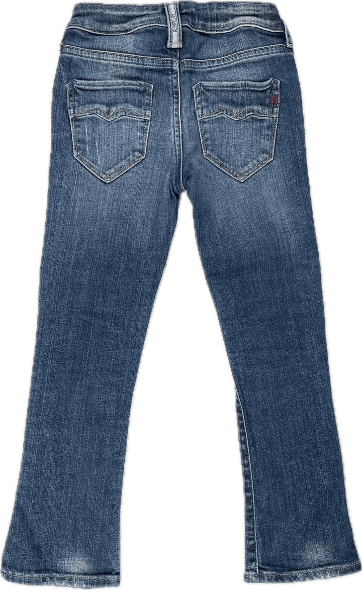 Replay & Sons Kids Slim Bootcut Jeans- Size 6Y - Jean Pool