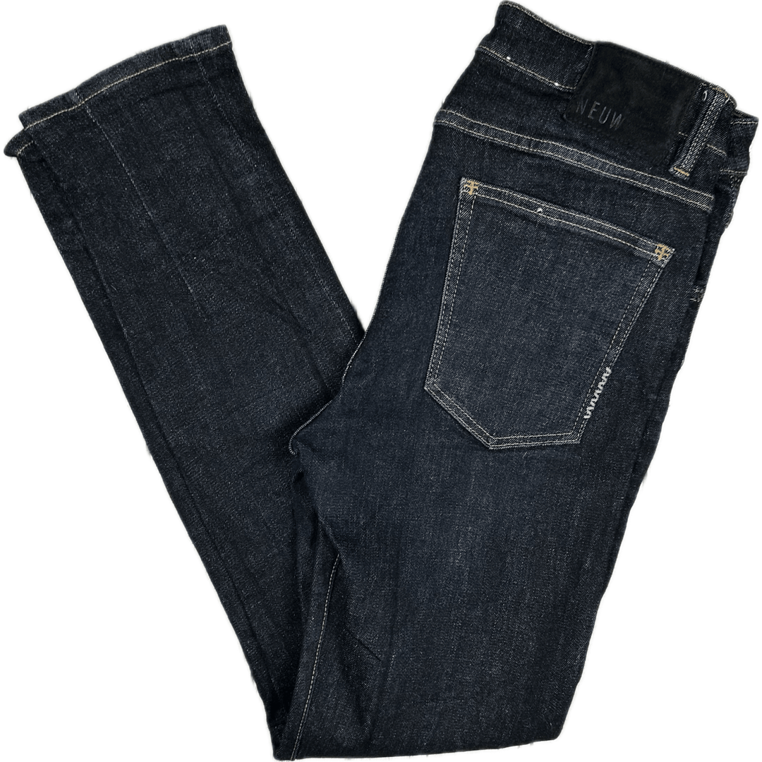 NEUW 'IGGY Skinny'' Mens Stretch Dry Wash Jeans - Size 34/32 - Jean Pool