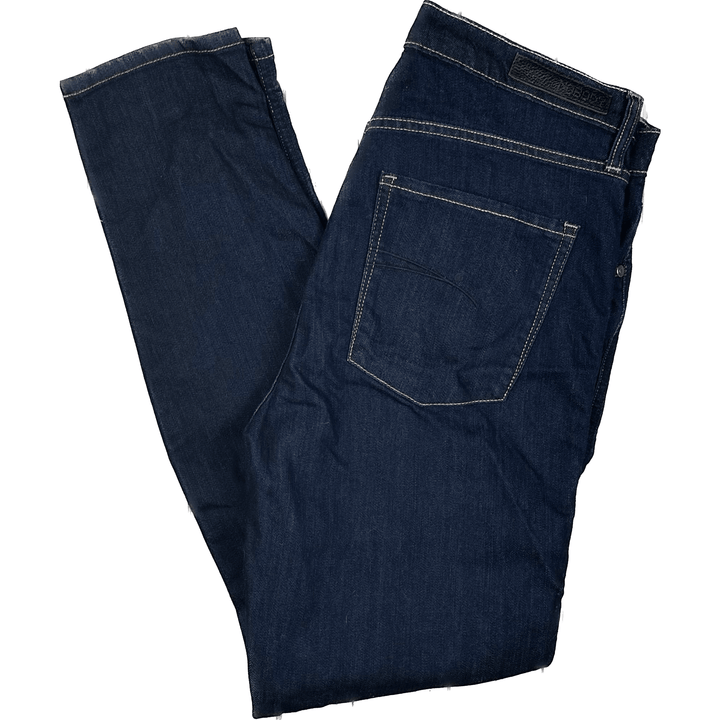 NOBODY High Rise Dark Wash Skinny Leg Jeans- Size 32 - Jean Pool