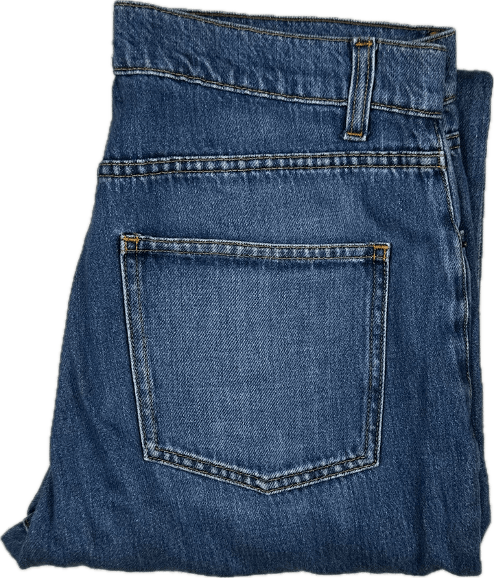 St. Agni High Rise Tapered Crop Jeans- Size 29