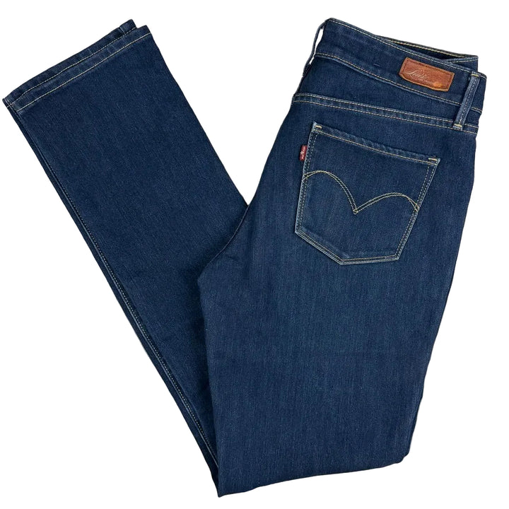 Levis Demi Curve Classic Slim Leg Ladies Jeans - Size 30