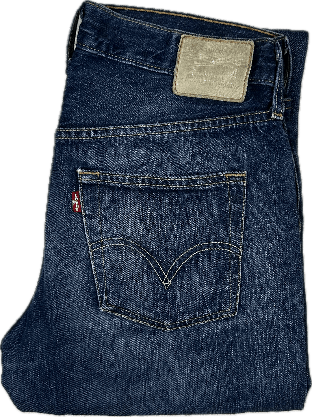 Levis Ladies Classic Button Fly Ankle Jeans -Size 9 or 27" - Jean Pool