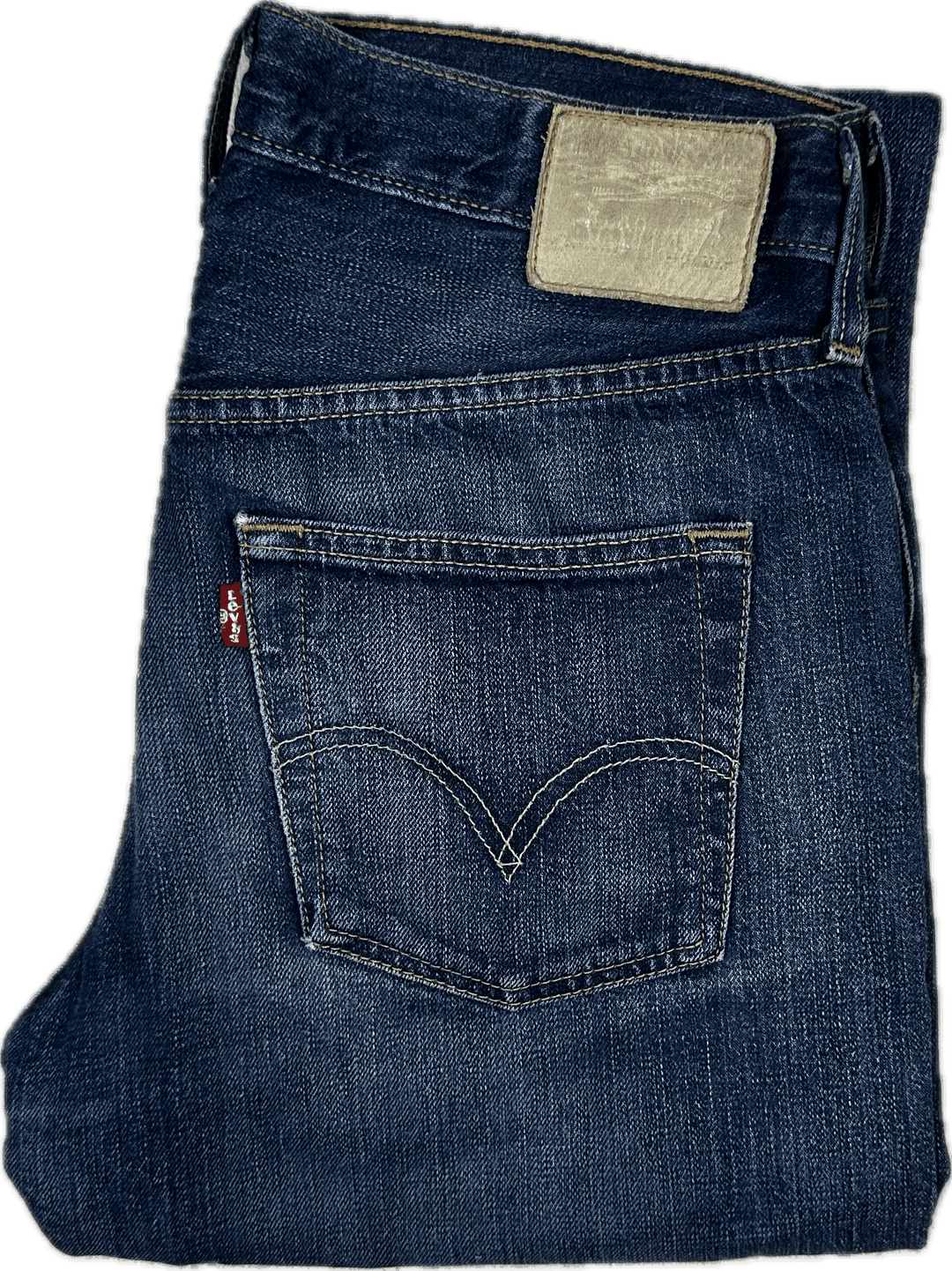 Levis Ladies Classic Button Fly Ankle Jeans -Size 9 or 27" - Jean Pool