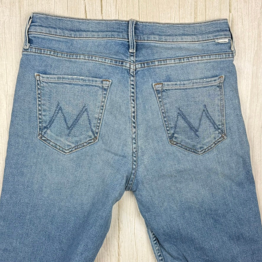 Mother 'The Dusty Cuff Fray'- Shoot to Thrill Jeans - Size 28
