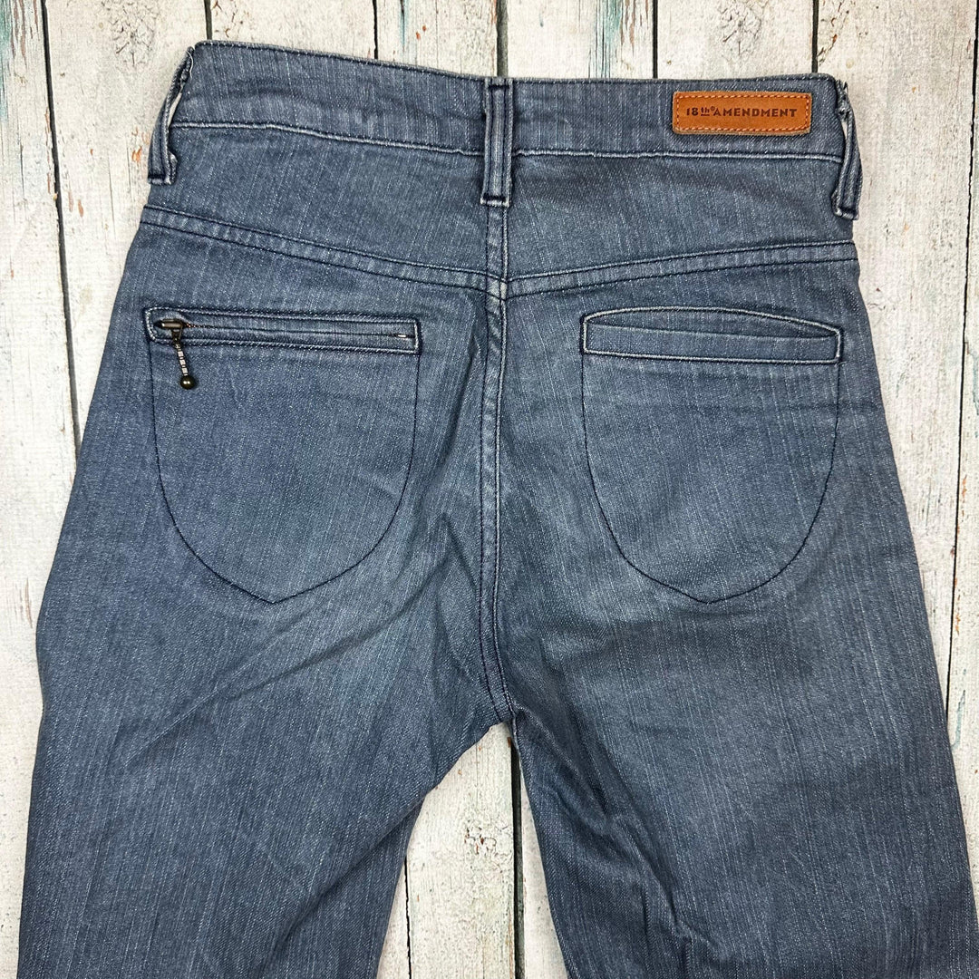 18th Amendment Aussie 'Colbert' Bell Bottom Flares- Size 24 - Jean Pool