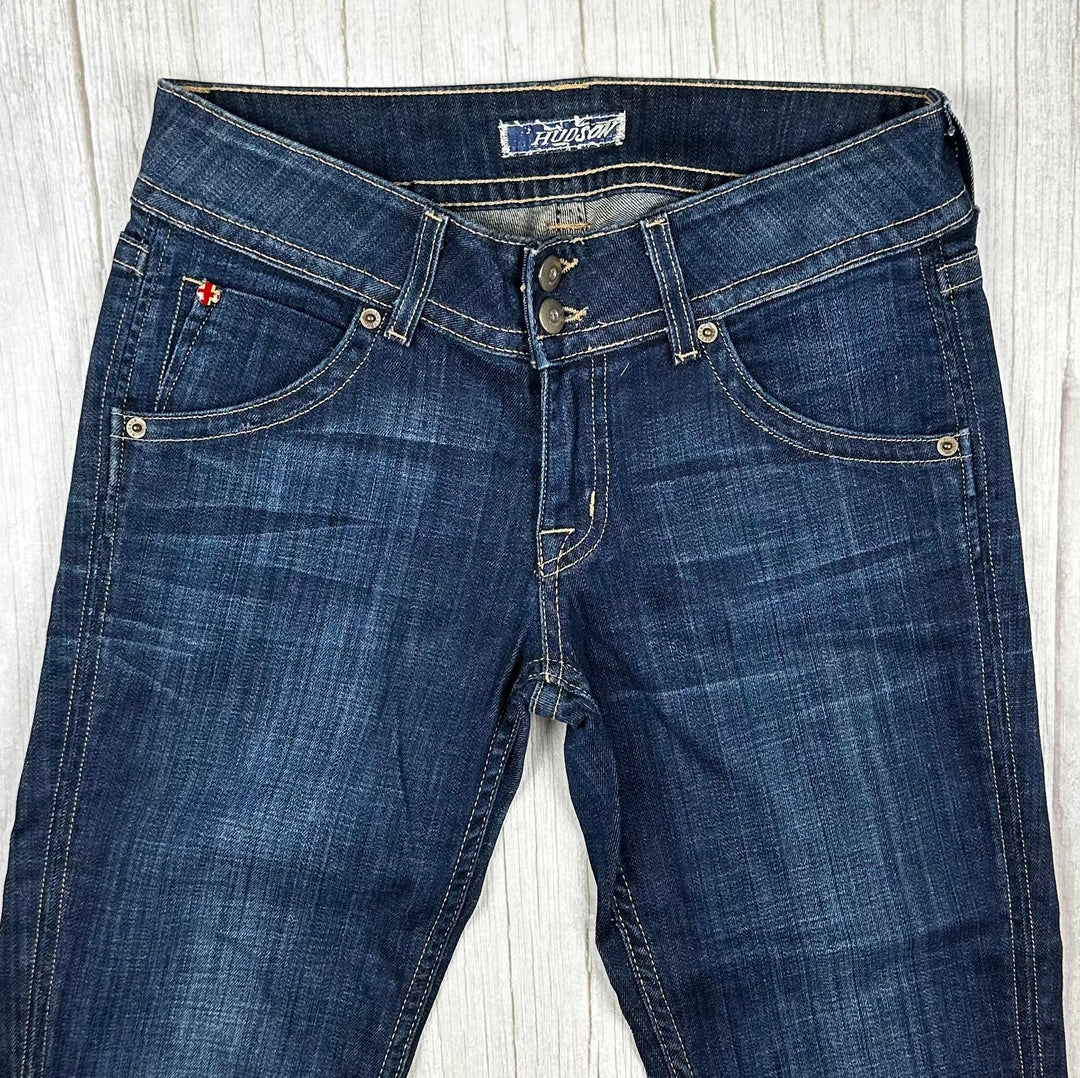 Hudson USA Bootflare Flap Pocket Jeans - Size 28