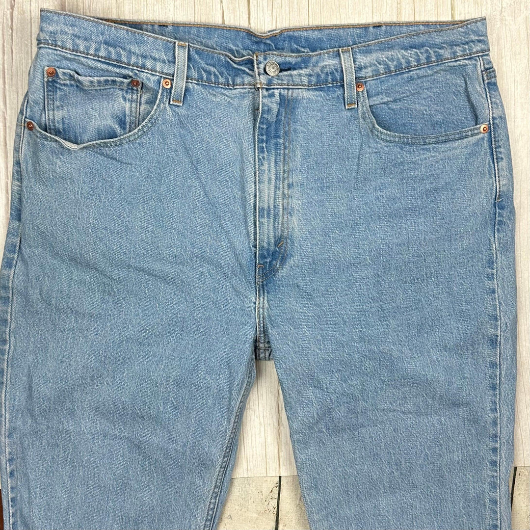 Levis 516 Straight Leg Denim Jeans - Size 40S