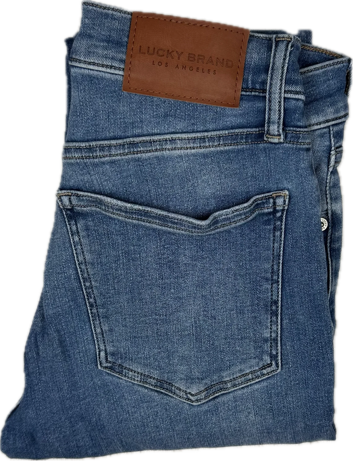 Lucky Brand "Ava Crop" Stretch Jeans- Size 26