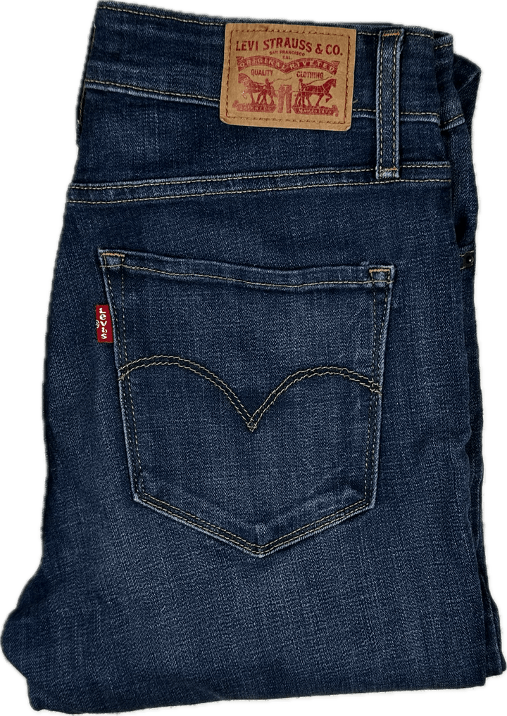 Levis 721 Ladies 'High Rise Skinny' Jeans - Size 29