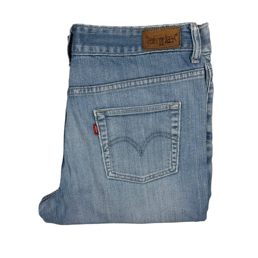Vintage Y2k Levis 553 Bootcut Ladies Jeans - Size 14/16S