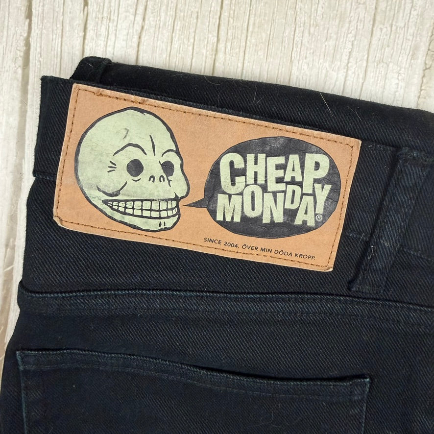 Cheap Monday 'CM Tight 5643 Od Black 'Jeans - Size 32/32