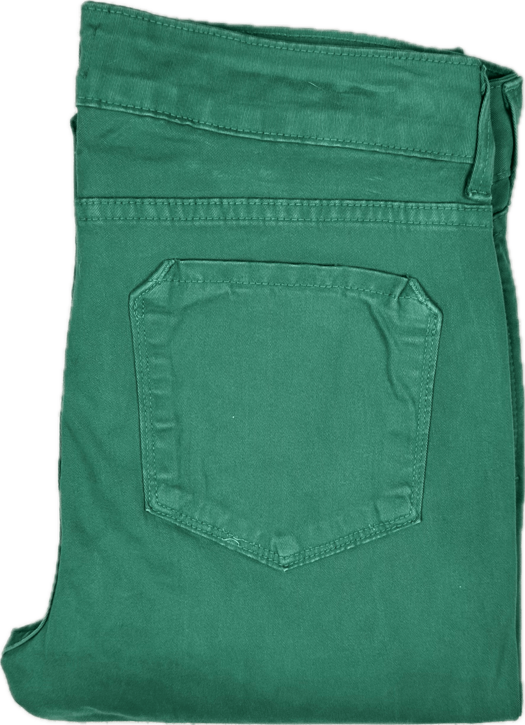 NYDJ Fitted 'Ankle' Jeans in Emerald -Size 2 US or suit 8 AU