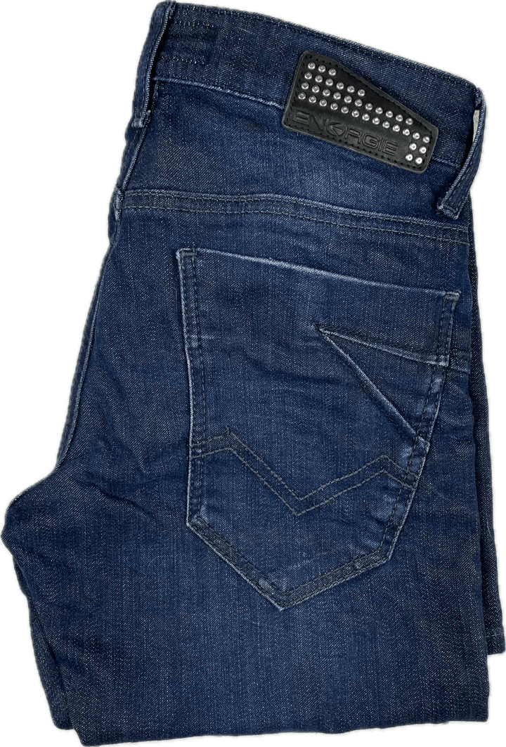 Energie by Sixty Group Mens 'Catch 1' Skinny fit Jeans - Size 29 - Jean Pool