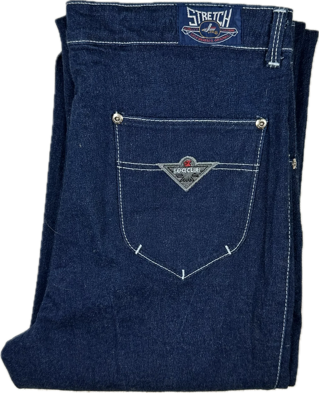 1980's High Waist Slim Ladies Stretch  Jeans by Lea Club- Suit Size 10/12