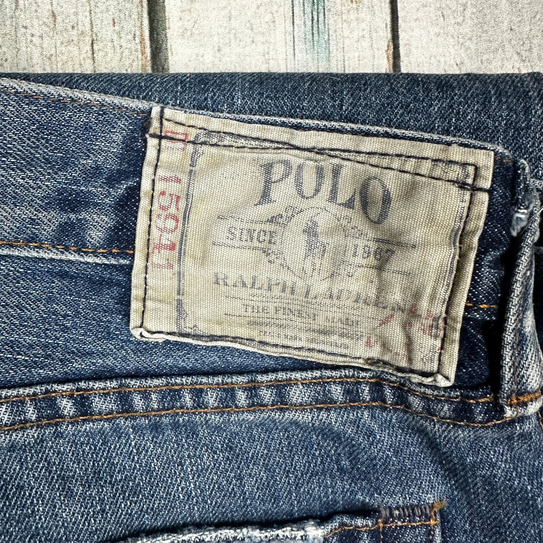 Polo by Ralph Lauren Men's 018 Slim Straight Jeans - Size 36/36 - Jean Pool