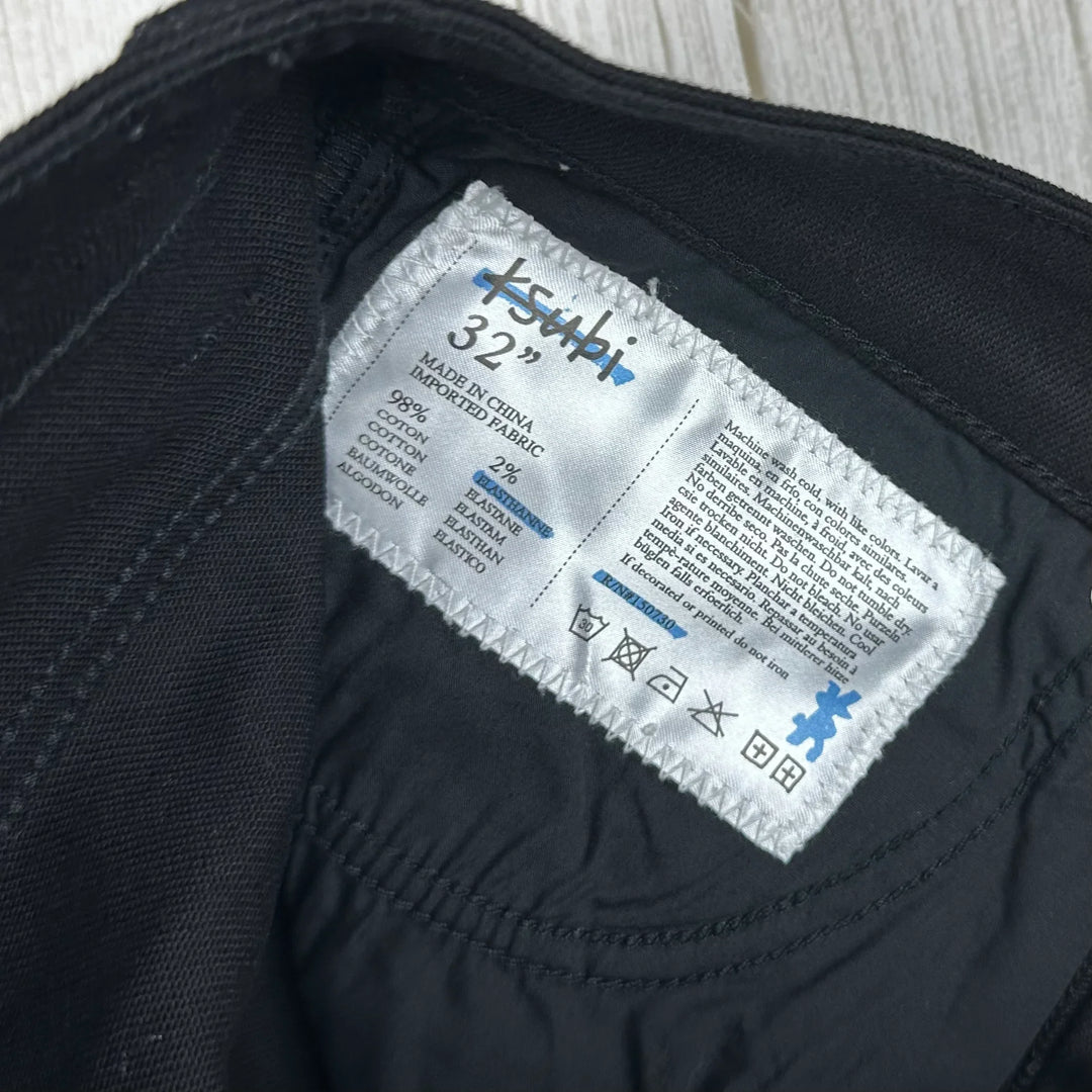 Ksubi Mens 'Van Winkle' Black Slice Skinny Jeans - Size 32