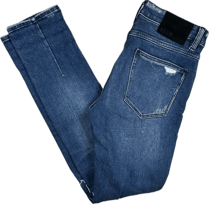 NEUW Mens 'IGGY Skinny' Busted Exodus Jeans - Size 29/32