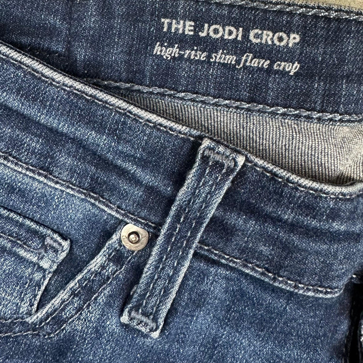 AG Adriano Goldschmied 'The Jodi Crop' Flare Crop Jeans- Size 27 - Jean Pool