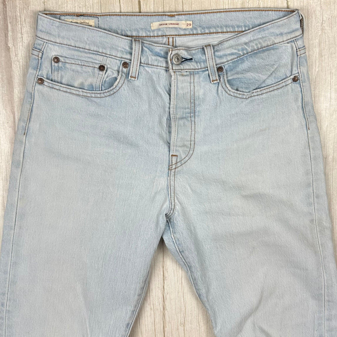 Levis ‘Wedgie Straight’ Ladies Premium Denim Jeans  - Size 29