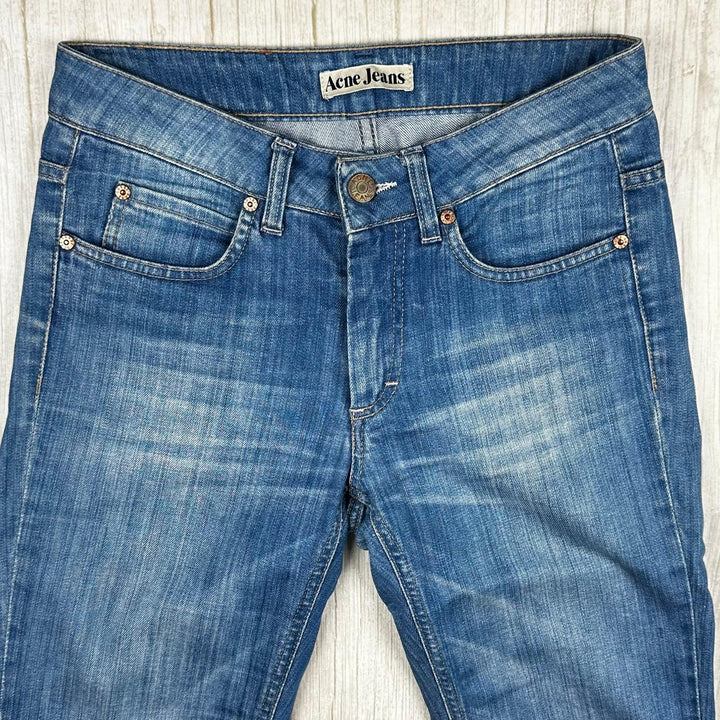 Acne Ladies Slim Straight Fit Ankle Jeans - Suit Size 27