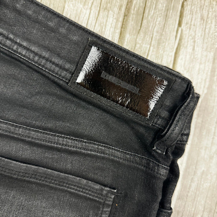 Diesel 'Sleenker' Black Slim Skinny Jeans -Size 33/32