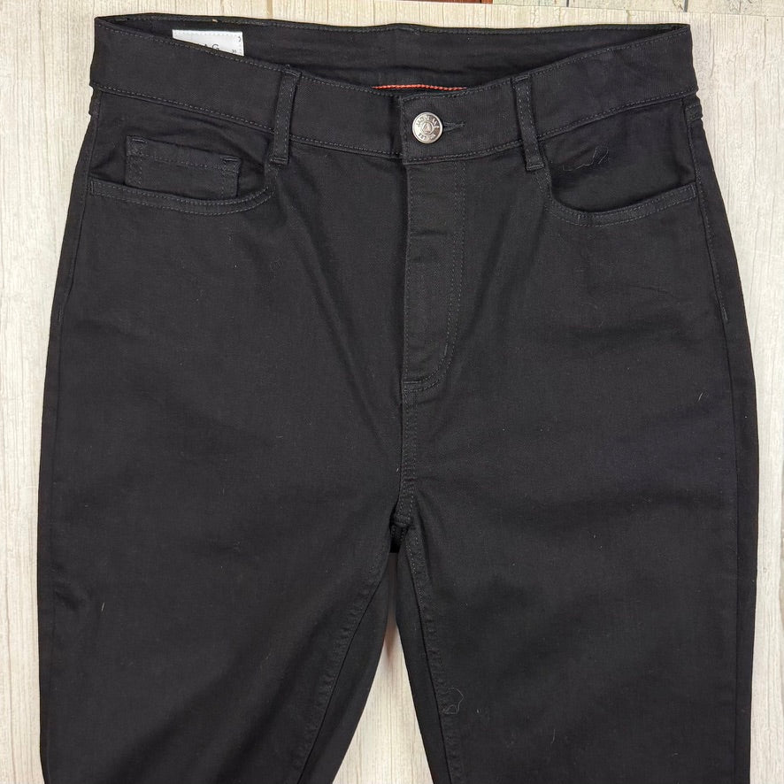 JAG  'Bianca' Mid Rise Black Bootcut Jeans -Size 30" or 12