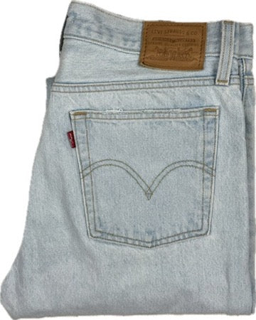 Levis ‘Wedgie Straight’ Ladies Button Fly Denim Jeans   - Size 30