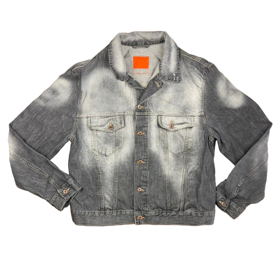 Hugo Boss Y2K Trucker Light Stonewash Jacket - Size L