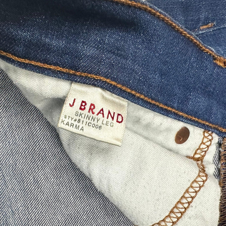 J Brand 'Skinny Leg' Jeans in Karma Wash- Size 27