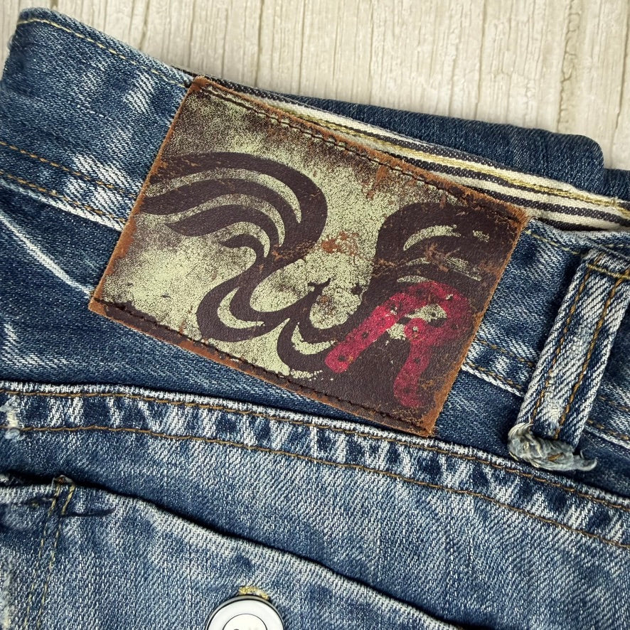 Replay Ladies Y2K 'Marcello' Low Rise Crop Jeans- Suit Size 7/8