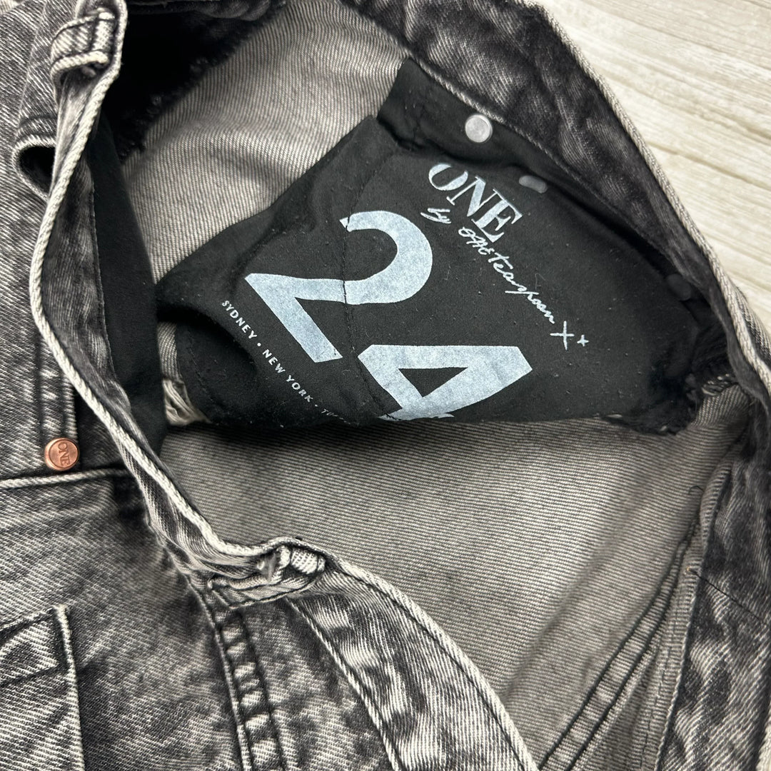 One Teaspoon Ladies Destroyed 'Awesome Baggies' Jeans - Size 24